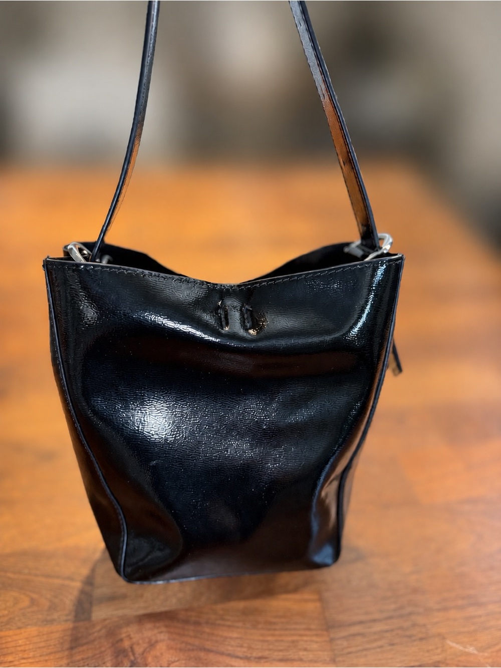 Zara Black Mini Tote Bag